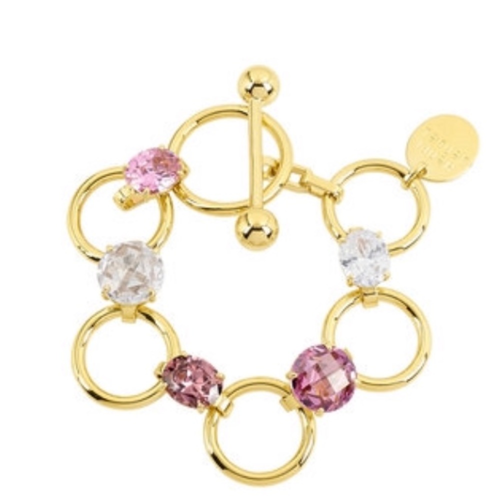 Henri Bendel multi colored stone bracelet